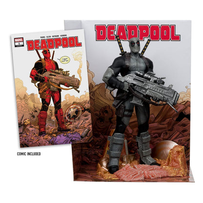 Marvel Collection PVC -standbeeld 1/6 Deadpool (Deadpool #1) (Gray Suit Chase) 27 cm