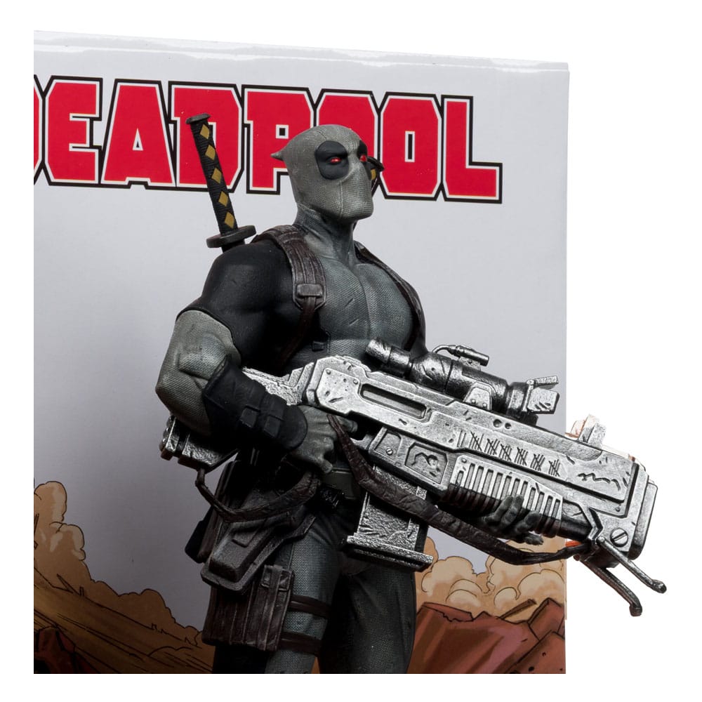 Marvel Collection PVC -standbeeld 1/6 Deadpool (Deadpool #1) (Gray Suit Chase) 27 cm