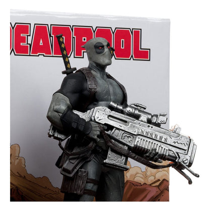Marvel Collection PVC -standbeeld 1/6 Deadpool (Deadpool #1) (Gray Suit Chase) 27 cm