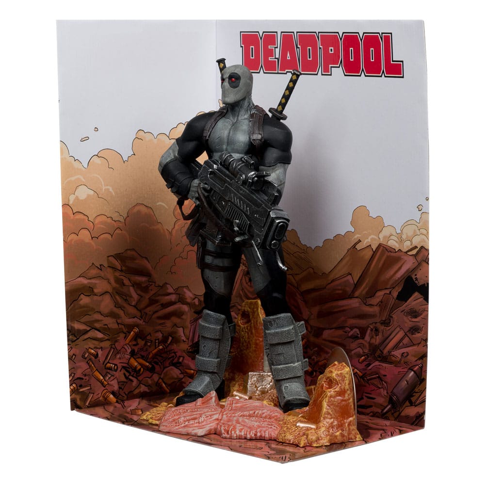 Marvel Collection PVC -standbeeld 1/6 Deadpool (Deadpool #1) (Gray Suit Chase) 27 cm