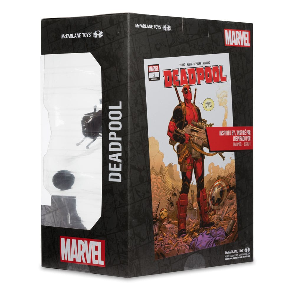 Marvel Collection PVC -standbeeld 1/6 Deadpool (Deadpool #1) (Gray Suit Chase) 27 cm