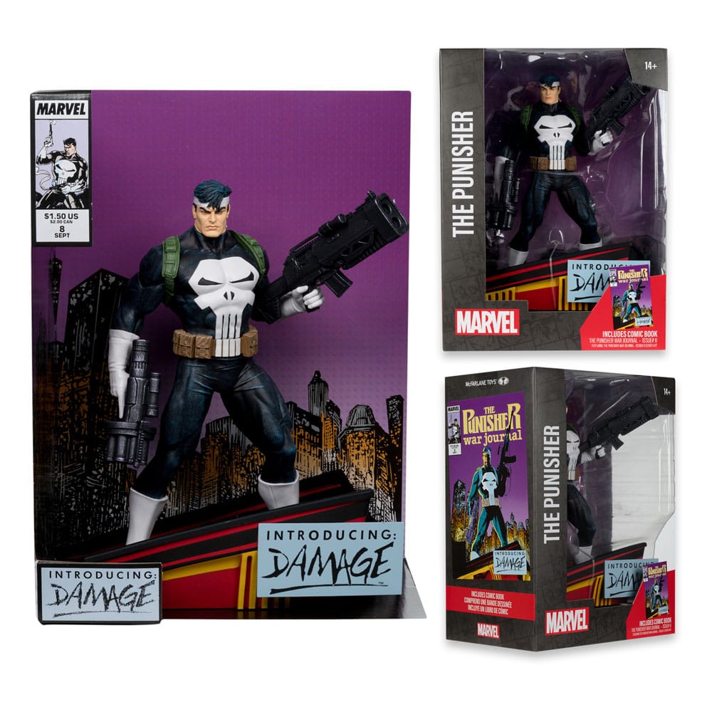 Marvel Collection PVC standbeeld 1/6 The Punisher (The Punisher War Journal #8) 26 cm
