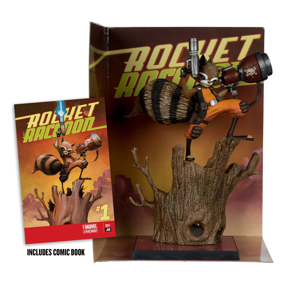 Marvel Collection PVC-beeld 1/6 Rocket Racoon (Rocket Racoon: A Chasing Tale #1) 18 cm