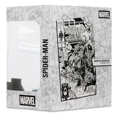 Marvel Collection PVC-standbeeld 1/10 Spider-Man (Spider-Man #6) (Line Art) (Gold Label) 10 cm