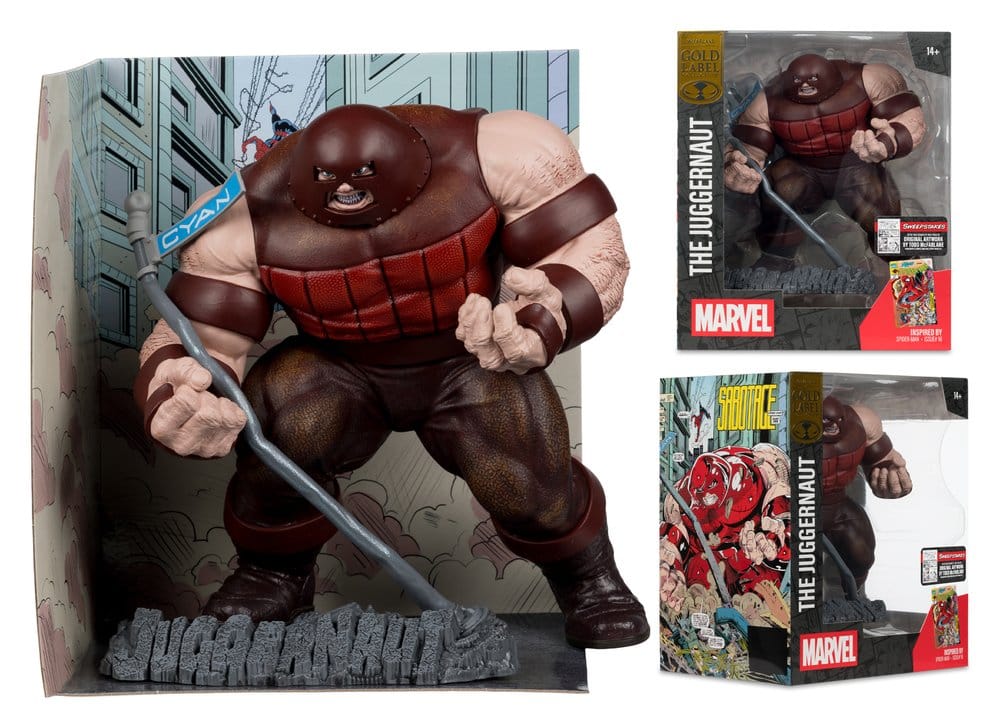 Marvel Collection PVC-beeld 1/10 The Juggernaut (Spider-Man #16) Gouden label 17 cm