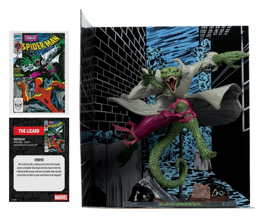 Marvel Collection PVC Beeld 1/10 De Hagedis (Spider-Man #2) 15 cm