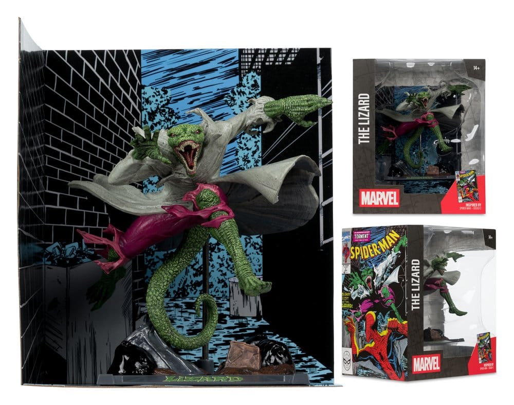 Marvel Collection PVC Beeld 1/10 De Hagedis (Spider-Man #2) 15 cm