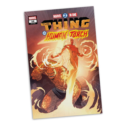 Marvel Collection PVC -standbeeld 1/6 Human Torch (Marvel 2 in 1 #10) 29 cm