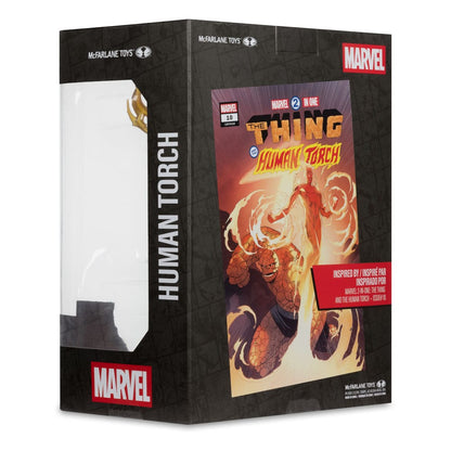 Marvel Collection PVC -standbeeld 1/6 Human Torch (Marvel 2 in 1 #10) 29 cm