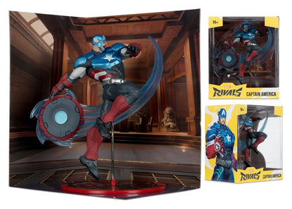 Marvel Rivals Collection 1/10 Actiefiguur Captain America 20 cm