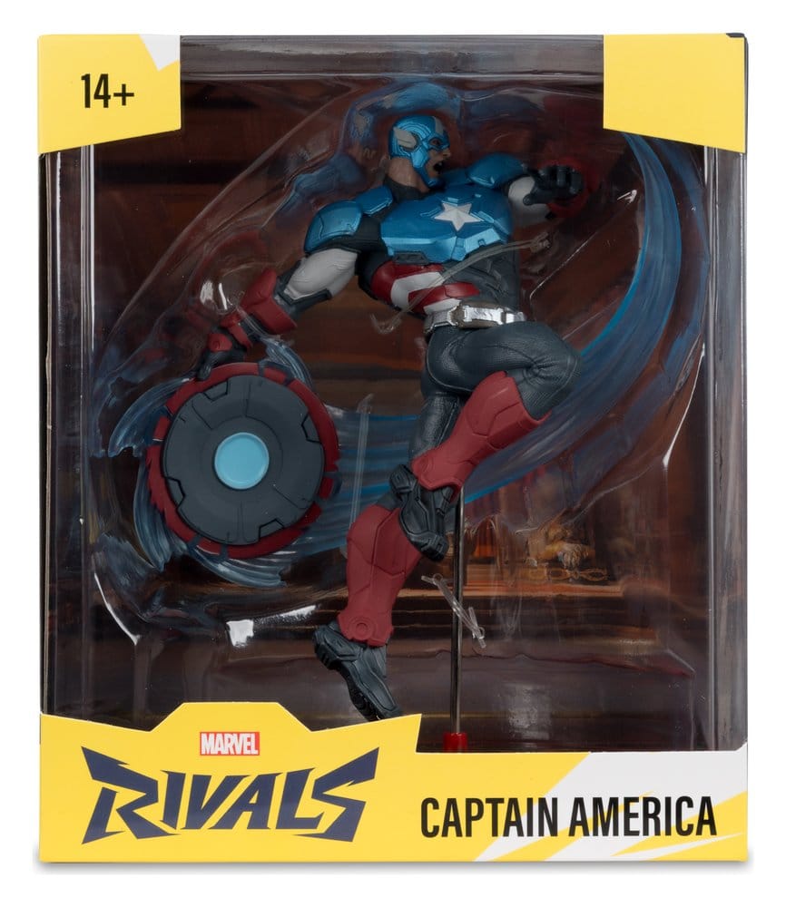 Marvel Rivals Collection 1/10 Actiefiguur Captain America 20 cm