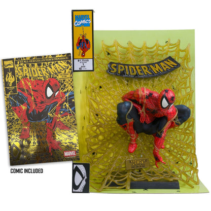 Marvel Collection PVC-beeld 1/6 Spider-Man (Spider-Man # 1) (gouden editie) (gouden label) 15 cm