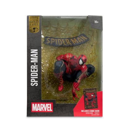 Marvel Collection PVC-beeld 1/6 Spider-Man (Spider-Man # 1) (gouden editie) (gouden label) 15 cm