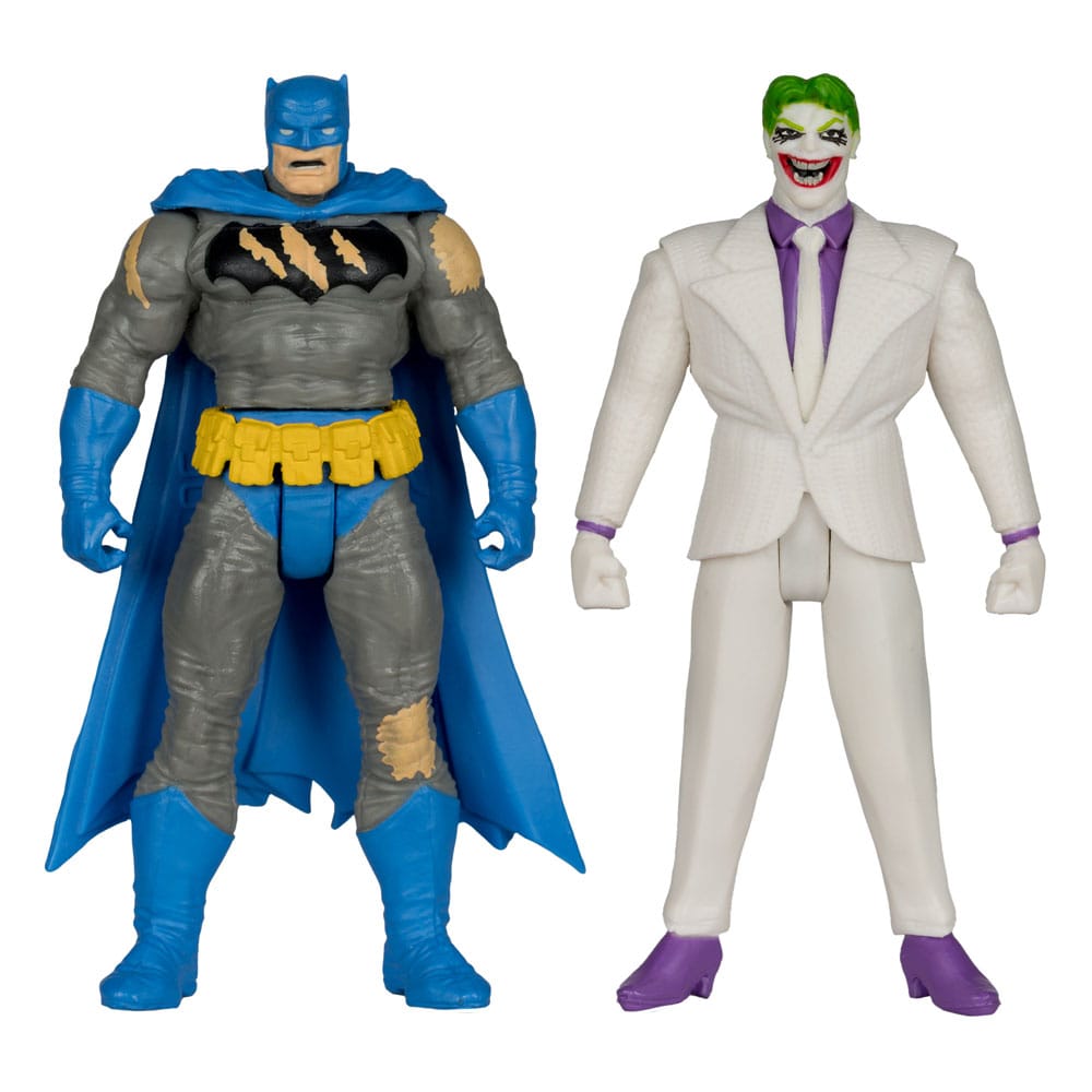 DC Direct Page Punchers Actie Afbeelding 2-Pack Batman & The Joker (Batman: The Dark Knight Returns) 8 cm