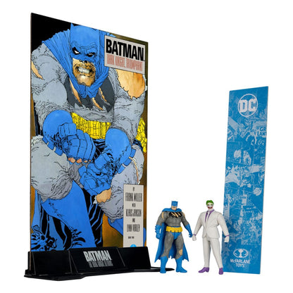 DC Direct Page Punchers Actie Afbeelding 2-Pack Batman & The Joker (Batman: The Dark Knight Returns) 8 cm