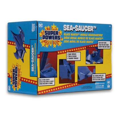 DC Direct Super Powers -voertuigen Black Manta Sea Saucer 10 cm