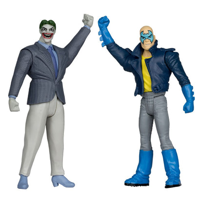 DC Direct Page Punchers Action Figuur 4-Pack Batman & Son of Batman & Superman & Joker 7 CM
