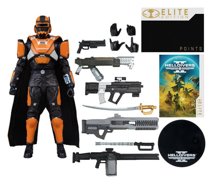 Helldivers 2 McFarlane Elite Edition actiefiguur CE-25 Trench Engineer (Deluxe) 18 cm