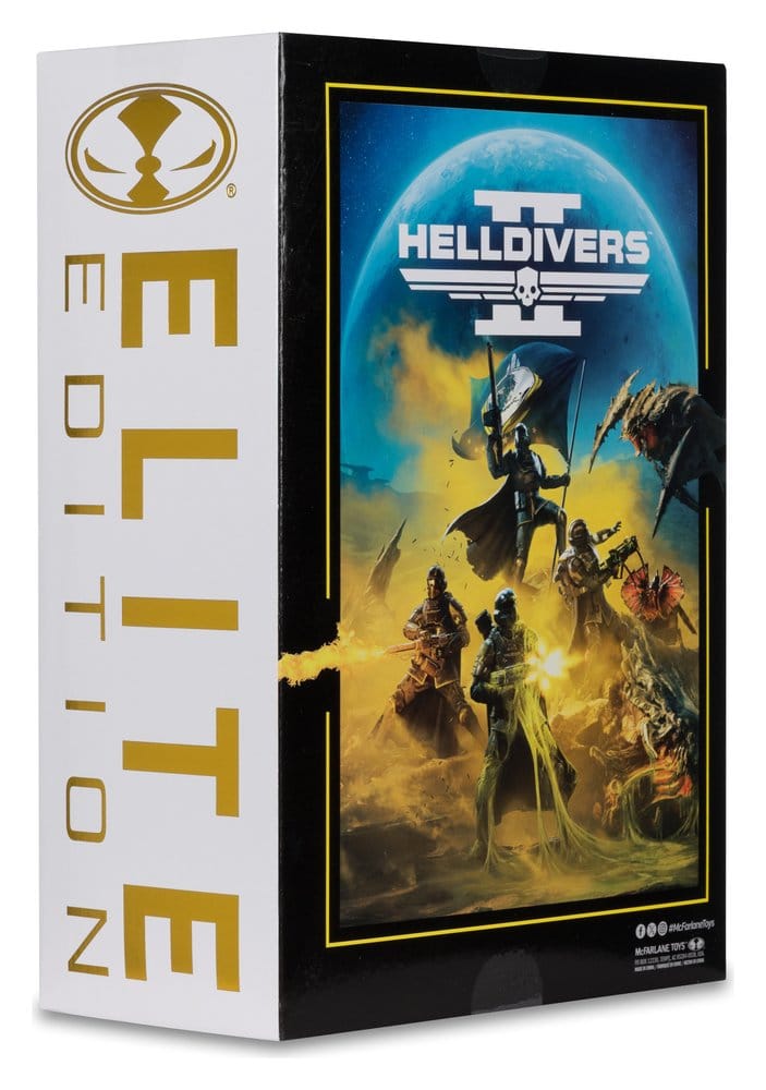 Helldivers 2 McFarlane Elite Edition actiefiguur CE-25 Trench Engineer (Deluxe) 18 cm