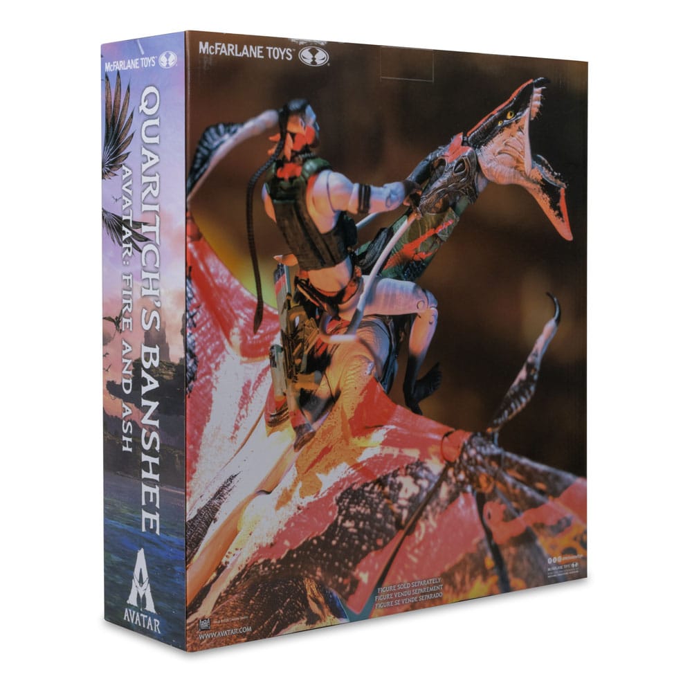 Avatar: Fire en Ash Actiefiguur Quaritch's nieuwe Banshee
