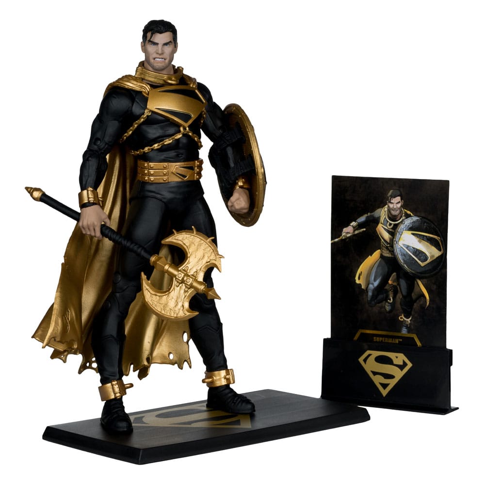 DC Multiverse actiefiguur Superman (Future State) (Knightmare) (gouden label) 18 cm
