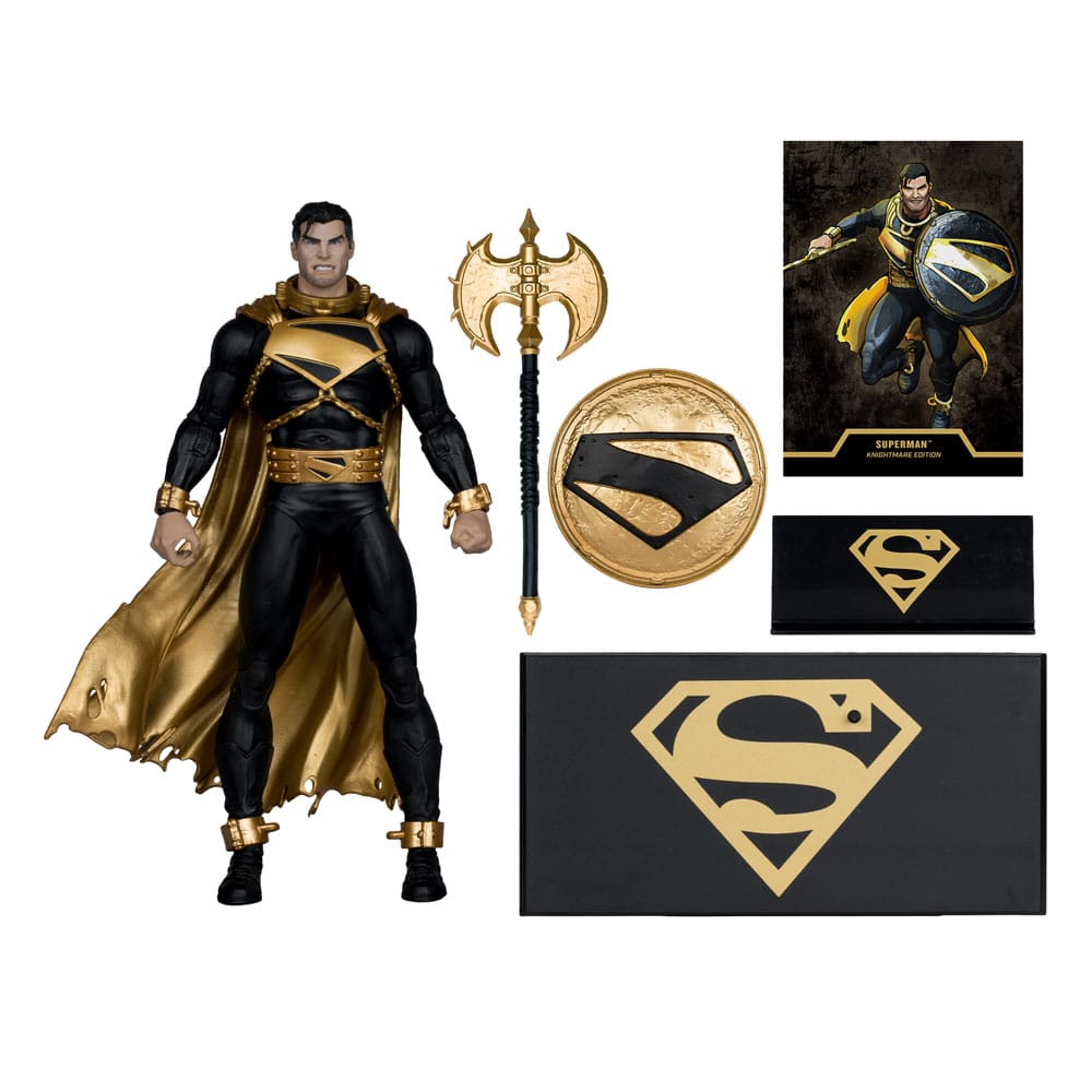 DC Multiverse actiefiguur Superman (Future State) (Knightmare) (gouden label) 18 cm