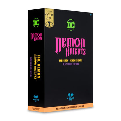 DC Multiverse actiefiguur The Demon (Demon Knights) Black Light Edition (Gold Label) 18 cm