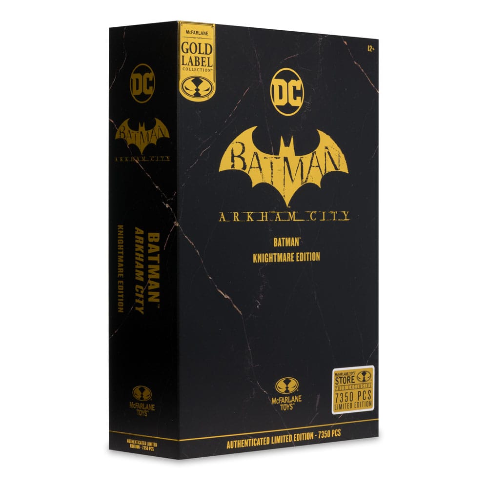 DC Multiverse actiefiguur Batman (Arkham City) Knightmare Edition (Gold Label) 19 cm