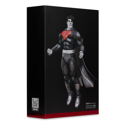DC Multiverse actiefiguur Superman (The Dark Knight Returns) (Black & White Accent Edition) (gouden label) 18 cm