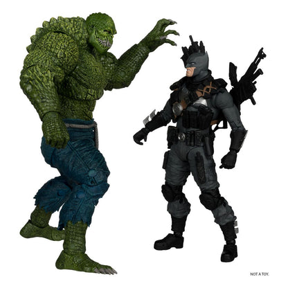 DC Multiverse McFarlane Collector Edition Actie Afbeelding 2-pack #03 Batman vs. Killer Croc 18 cm