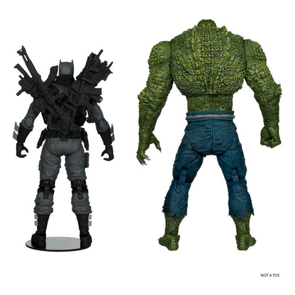 DC Multiverse McFarlane Collector Edition Actie Afbeelding 2-pack #03 Batman vs. Killer Croc 18 cm