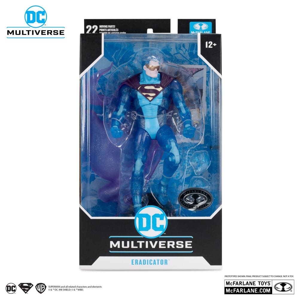 Return of Superman DC Multiverse Action Figuur Eradicator (Platinum Edition) 18 cm