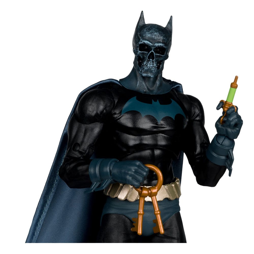 DC Multiverse Actiefiguur Zwart Masker als Batman (Onder het Masker) 18 cm