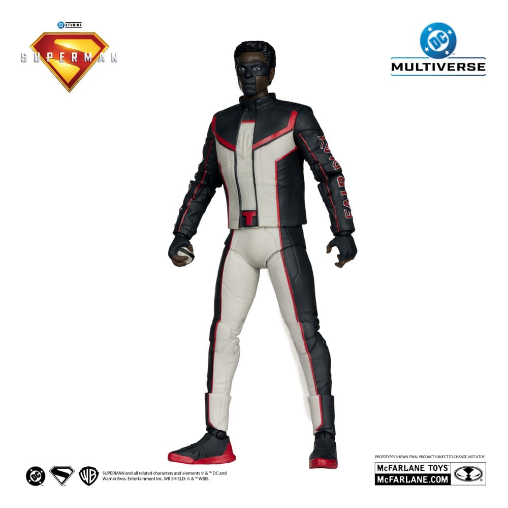 Superman (2025) DC Multiverse Deluxe theatrale editie Actiefiguur Mr. Terrific (Red Platinum Edition) 18 cm