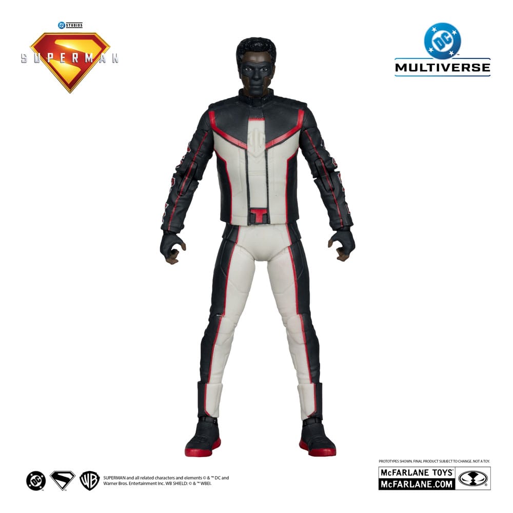 Superman (2025) DC Multiverse Deluxe theatrale editie Actiefiguur Mr. Terrific (Red Platinum Edition) 18 cm