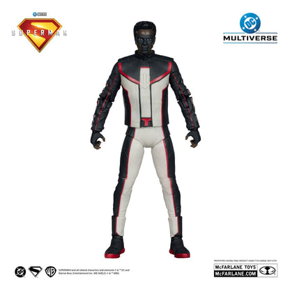 Superman (2025) DC Multiverse Deluxe theatrale editie Actiefiguur Mr. Terrific (Red Platinum Edition) 18 cm