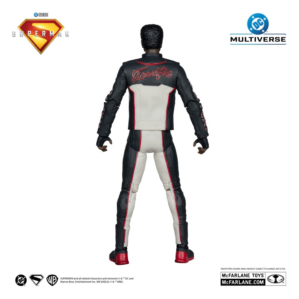 Superman (2025) DC Multiverse Deluxe theatrale editie Actiefiguur Mr. Terrific (Red Platinum Edition) 18 cm