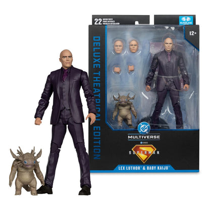 Superman (2025) DC Multiverse Deluxe Action Figuur Lex Luthor met Baby Kaiju (Deluxe Theatrical Edition) 18 cm