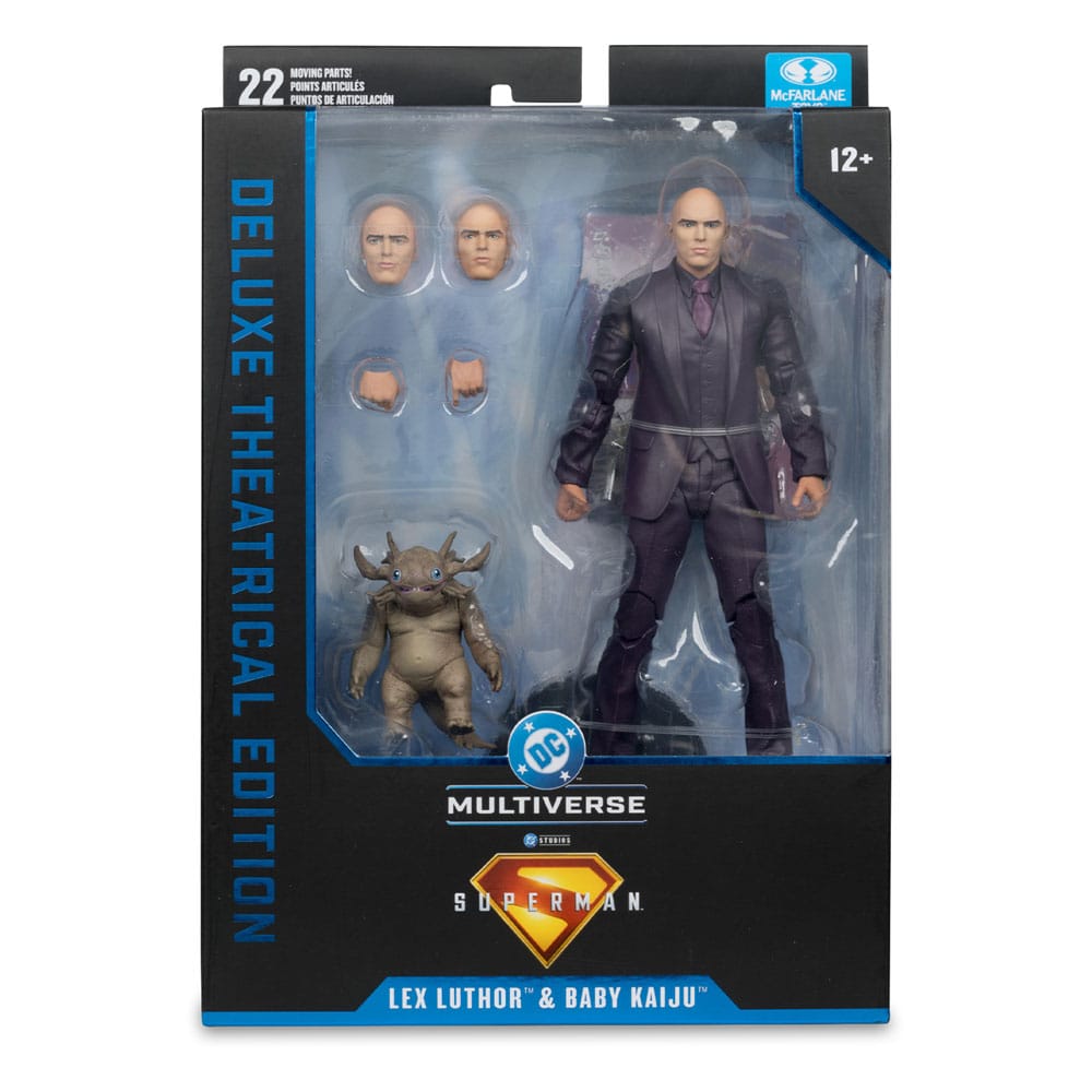 Superman (2025) DC Multiverse Deluxe Action Figuur Lex Luthor met Baby Kaiju (Deluxe Theatrical Edition) 18 cm