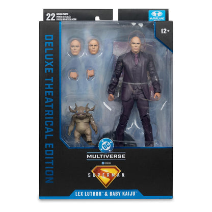Superman (2025) DC Multiverse Deluxe Action Figuur Lex Luthor met Baby Kaiju (Deluxe Theatrical Edition) 18 cm