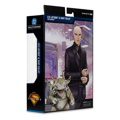 Superman (2025) DC Multiverse Deluxe Action Figuur Lex Luthor met Baby Kaiju (Deluxe Theatrical Edition) 18 cm