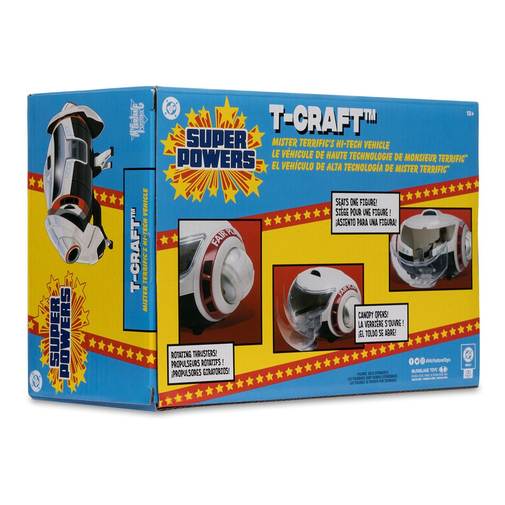 Superman (2025) DC Direct Super Powers Voertuig T-Craft 11 cm