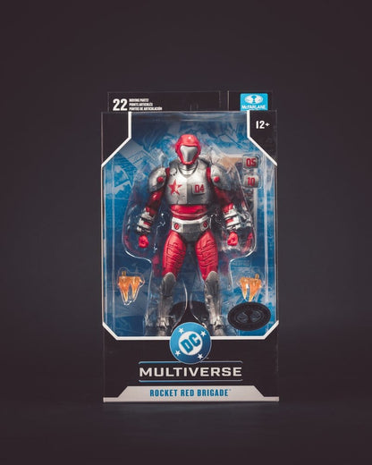Justice League: Generation Lost DC Multiverse Actiefiguur Rocket Red Brigade (Chase) 18 cm