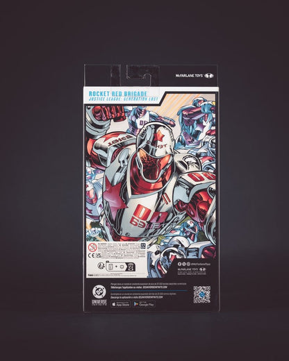 Justice League: Generation Lost DC Multiverse Actiefiguur Rocket Red Brigade (Chase) 18 cm