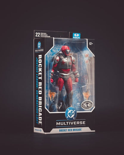 Justice League: Generation Lost DC Multiverse Actiefiguur Rocket Red Brigade (Chase) 18 cm