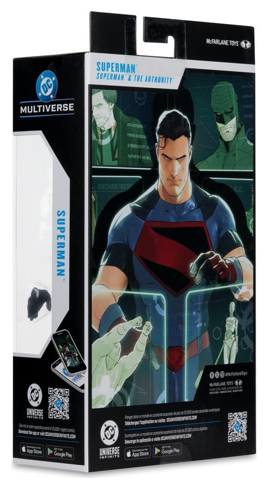 Superman & The Authority DC Multiverse actiefiguur Superman 18 cm