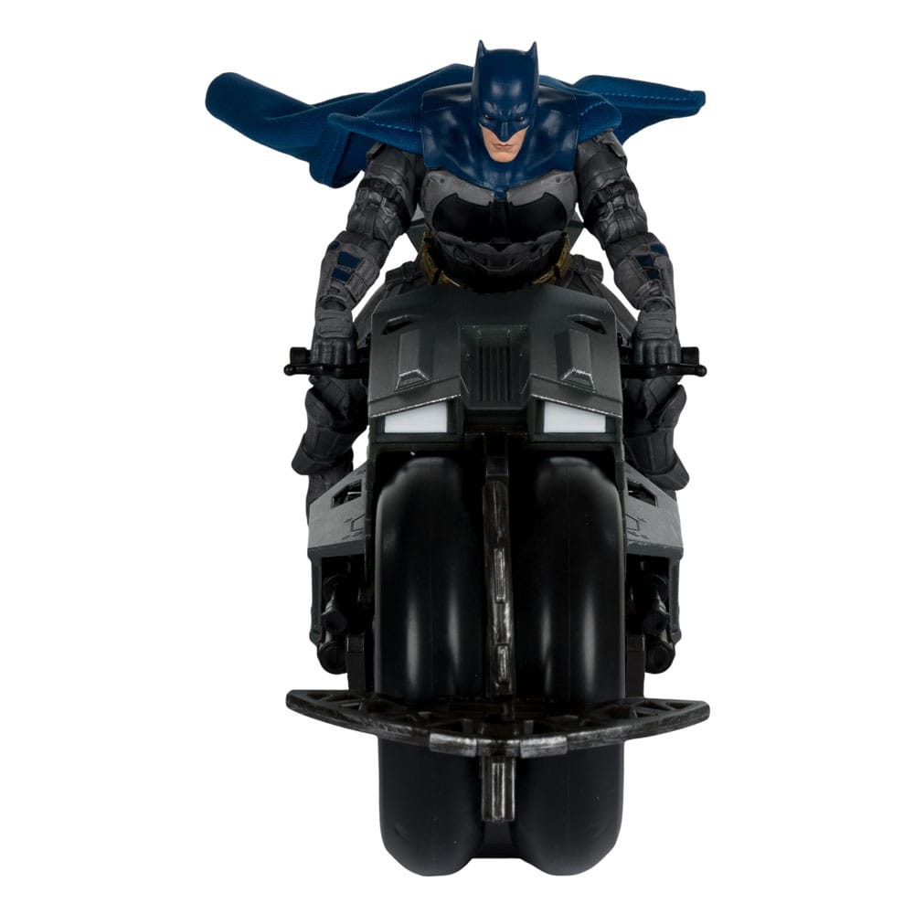 De Flash DC Multiverse Vehicle Batcycle met Batman