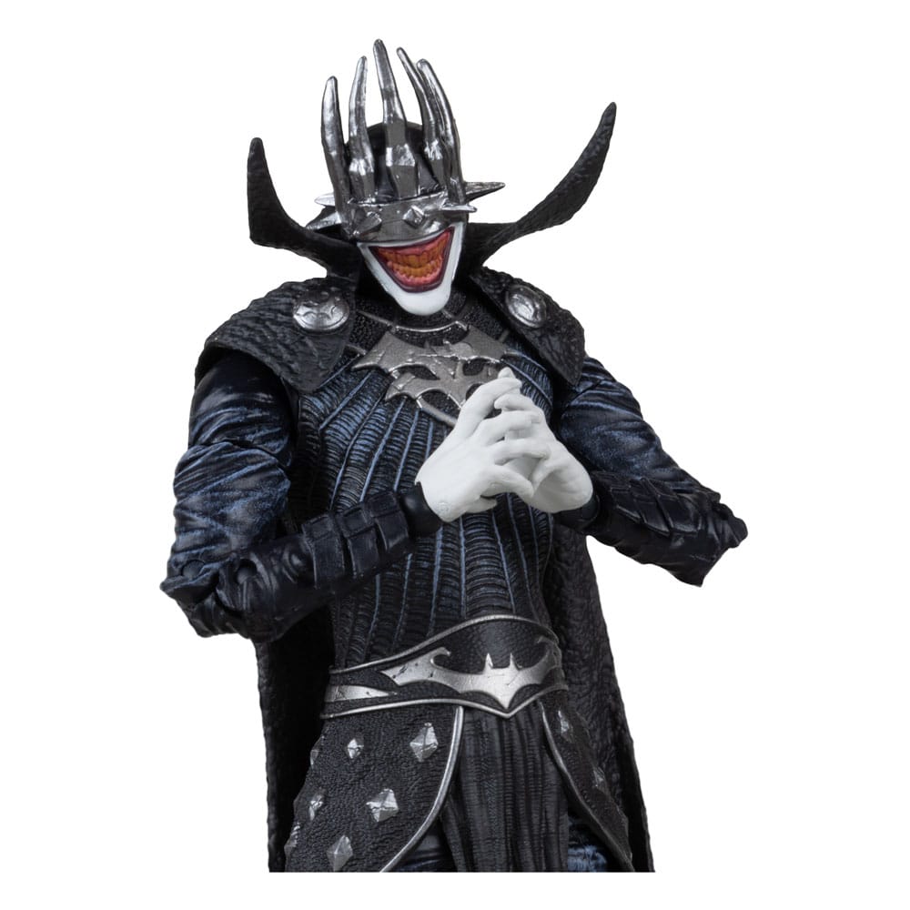 DC Multiverse McFarlane Collector Edition actiefiguren, 2-pack #04 Batman die lacht (Knight Armor) en genadeloos (Dark Multiverse) 18 cm