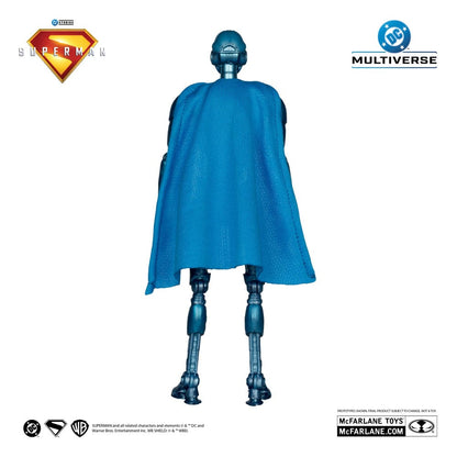 Superman (2025) DC Multiverse Deluxe Action Figuur Superman Robot (Red Platinum Edition) 18 cm