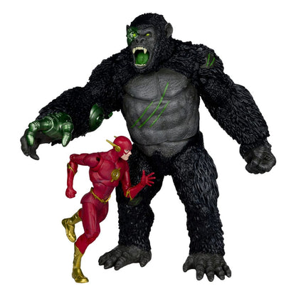 DC Multiverse actie Figuur 2-pack Flash vs. Titano 18 cm